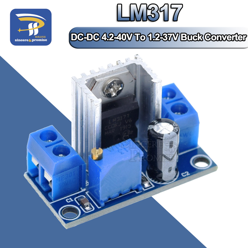 Adjustable LM317 DC-DC Boost Buck step up down Converter Module Voltage