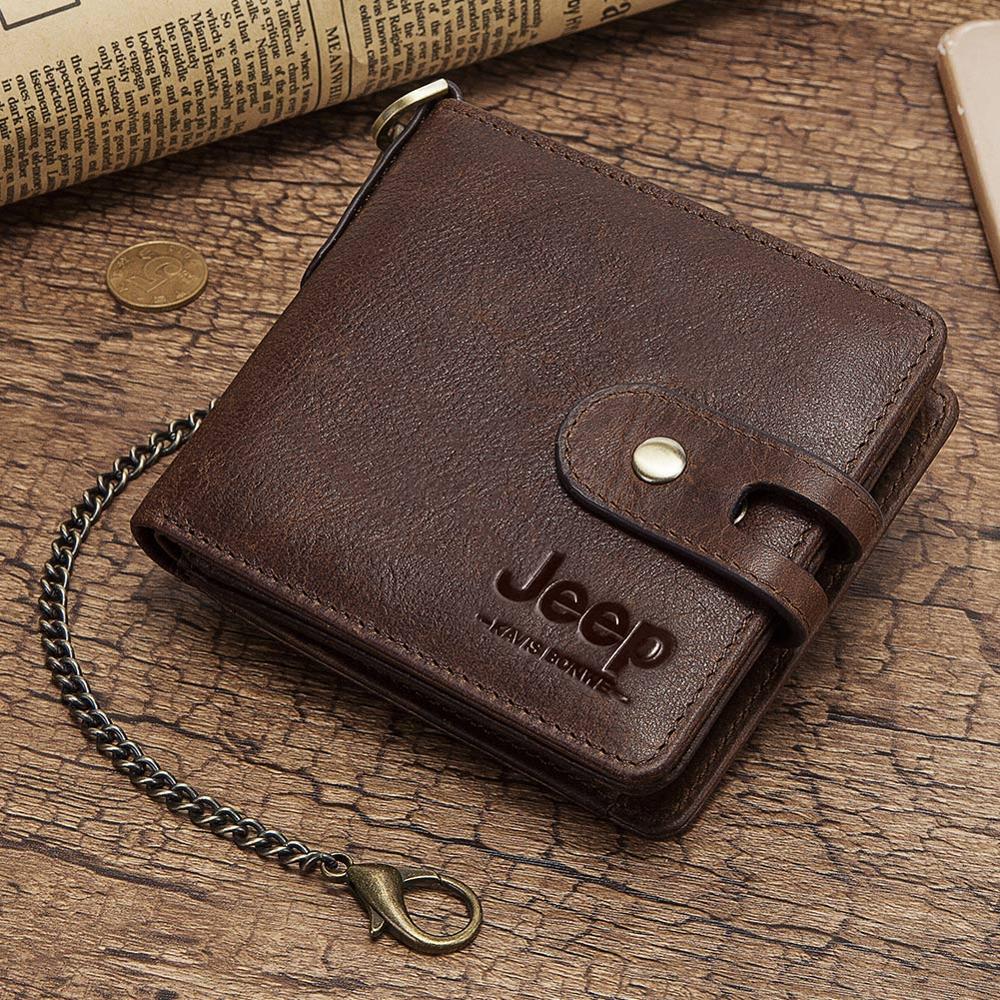 Men's Wallet Leather Luxury Designer Cropped Zipper Coin Purse