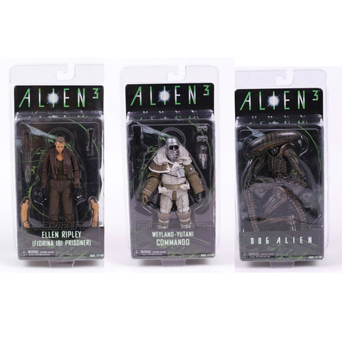 NECA ALIEN 3 Ellen Ripley / Dog Alien / Weyland Yutani Commando Collection 7'' Action Figure Model Toy ► Photo 1/4