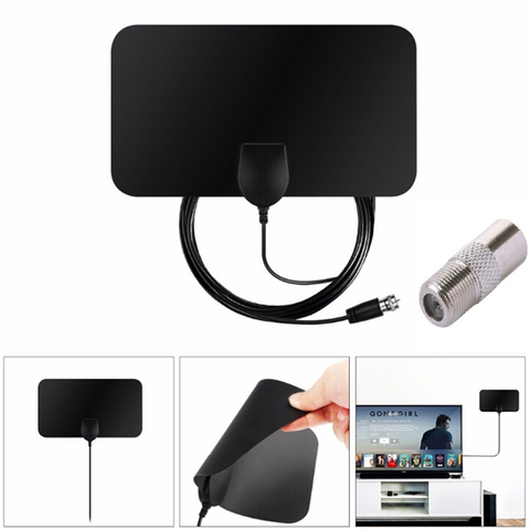 Free TV Fox  Digital DTV Indoor TV Antenna TVFox TV Antena DVB-T DVB-T2 VHF UHF ISDB ATSC DVB Signal Receiver TV Aerial ► Photo 1/6