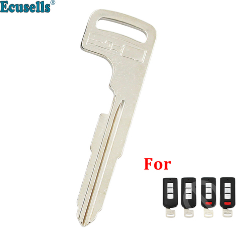 Smart Key Keyless Entry Remote Blade Uncut Key Insert key for Mitsubishi Lancer Outlander ASX Eclipse Galant ► Photo 1/3