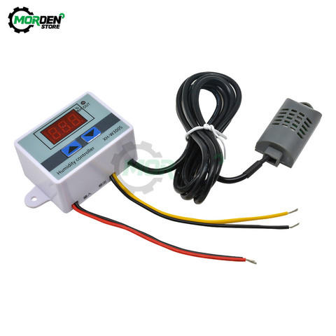 XH-W3005 W3005 Digital LED Humidity Controller Hygrometer Humidity Control Switch Hygrostat SHT20 Humidity Sensor 220V 12V 24V ► Photo 1/6