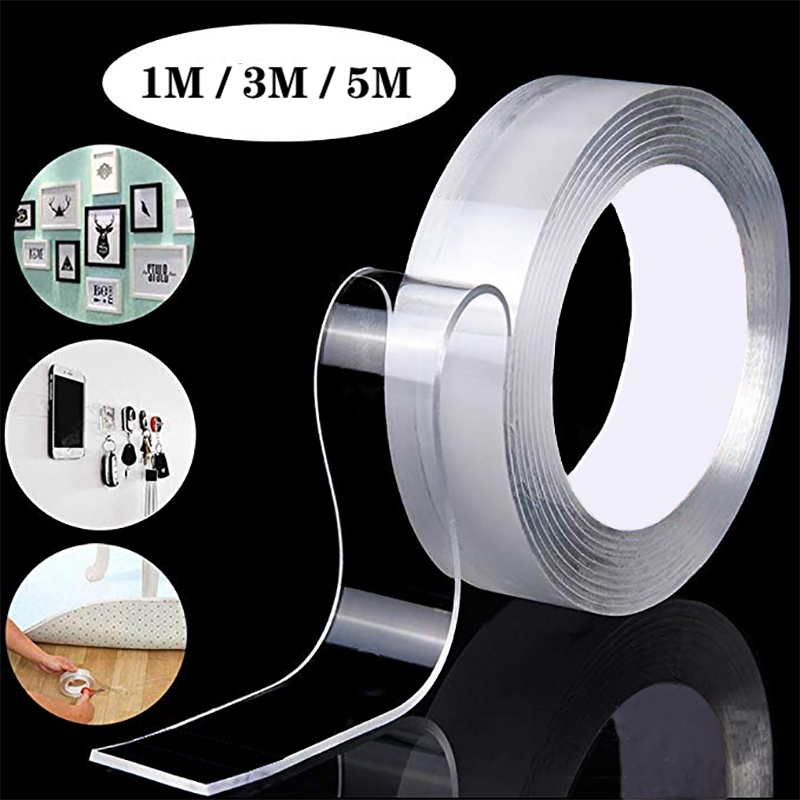 3m Double Sided Tape Washable Reuse Nano Magic Tape Transparent No Trace Waterproof Adhesive Tape Nano Tape Clear Price History Review Aliexpress Seller You Need Store Alitools Io