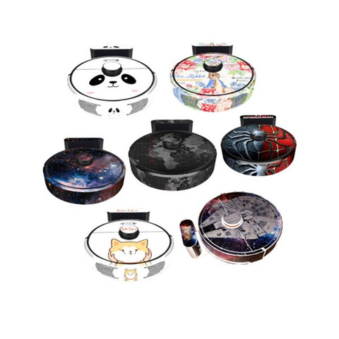 Cute Sticker for roborock S6 Black robot Vacuum Cleaner xiaomi 3st Protective Film Sticker Paper Cleaner Parts not brush filter ► Photo 1/6