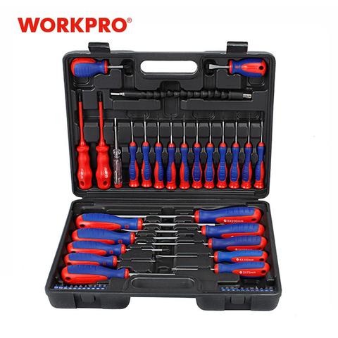 WORKPRO  49PC Screwdriver Set  New Arrival Screwdrivers Precision Screwdriver for Phone Test Pencil ► Photo 1/6