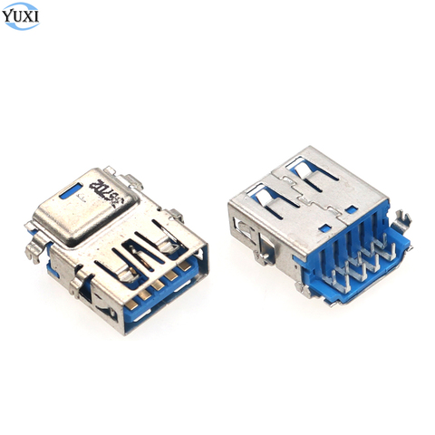 YuXi 5pcs USB 3.0 USB Connector Jack USB Port For Lenovo Yoga 2 13 G40-70 Y50-70 Y70-70 & G480 G480A V480 V480A E530 E535 ► Photo 1/5