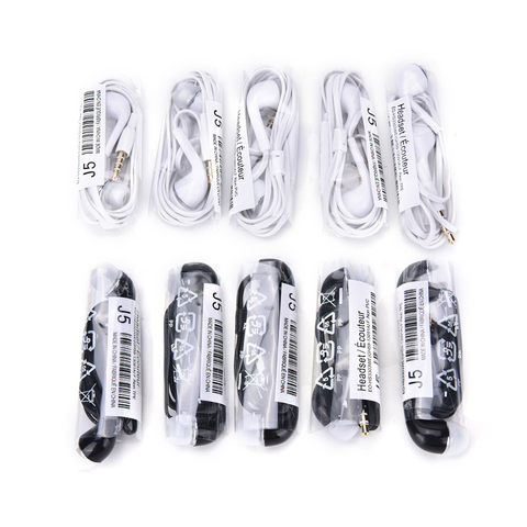 5pcs In-Ear Connector Earbuds 3.3FT Wired Earphone with Microphone Noise Cancelling Headset for Xiaomi for Samsung Mp3/Mp4 ► Photo 1/6