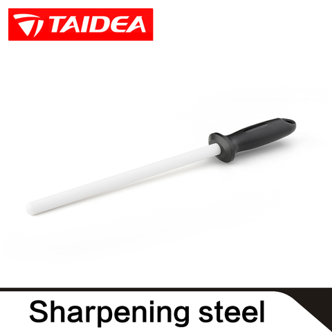 TAIDEA 8/10/12inch sharpening rod kitchen Diamond Ceramic sharpening steel fast Grinder Professional sharpener sharpening system ► Photo 1/6