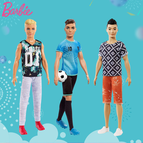 Original Barbie Doll's Boyfriend Ken Male Barbie AsianSports Pricess Original Barbie's Boyfriend Dolls Toys for Childrens Girls ► Photo 1/5