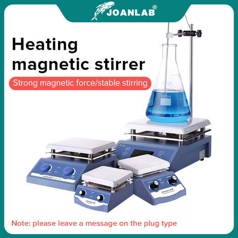 JOANLAB Heating Magnetic Stirrer Hot Plate Lab Stirrer Digital Display Magnetic Mixer Lab Equipment 1L 3L 5L 220v With Stir Bar ► Photo 1/6