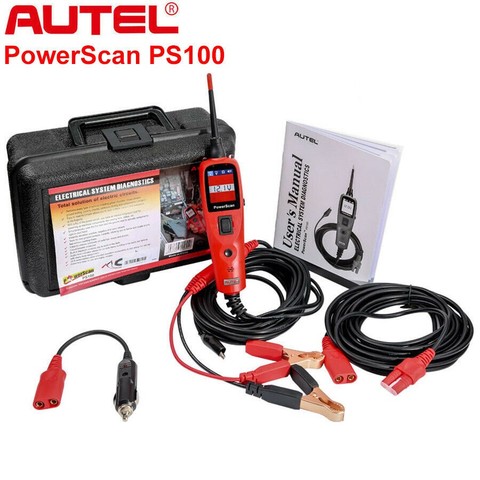 Autel PowerScan PS100 Electrical System Diagnostic Tool OBD2 Scanner Automotive Circuit Tester Diagnostic AVOmeter Tests Tool ► Photo 1/6