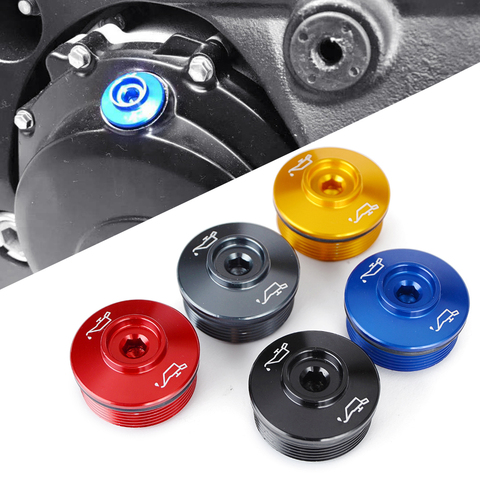 Motorcycle Engine Oil Filler Cap Plug M34*1.5 For BMW G310R G310 R R1200GS R 1200 GS Adv Adventure R1250GS R 1250 GS HP R1250 R ► Photo 1/6