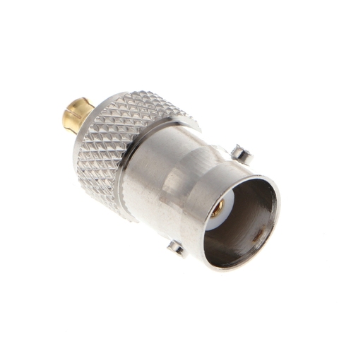 BNC Female Jack to MCX Male Plug Straight RF Coax Coaxial Connector Adapter ► Photo 1/6