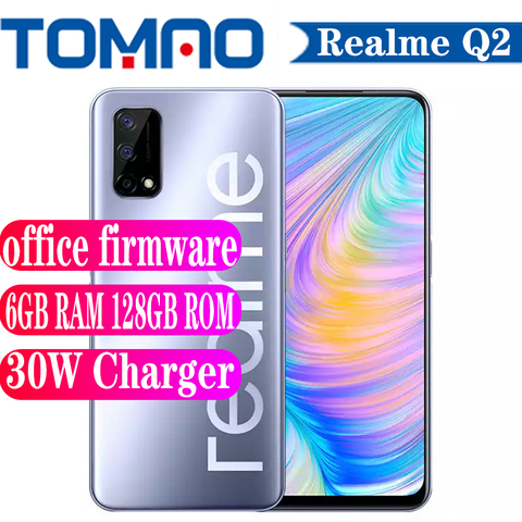 Buy Online Realme Q2 5g Mobile Phone 1hz 4gb 6gb Ram 128gb Rom Dimensity 800u Octa Core 5000mah Battery 48mp 30w Fast Charger Android 10 Alitools