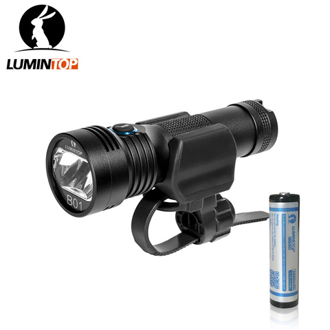 LUMINTOP B01 850Lumens bicycle headlight Micro-USB rechargeable waterproof anti glare outdoor riding lamp 18650 Li-ion battery ► Photo 1/6