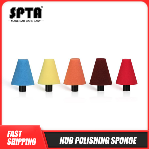 SPTA 77pcs Mini Sponge Polishing Pad Detail Car Polishing Pad Flexible Shaft Kit for Rotary tools Polish Machine Polishing Buffi ► Photo 1/6