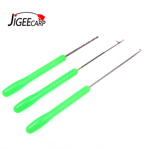 JIGEECARP 1 SET Carp Fishing Rigging Tool Set Drill Hook Boilie Needle For Making Rigs Loading Tool Accessories 3 In1 ► Photo 1/6