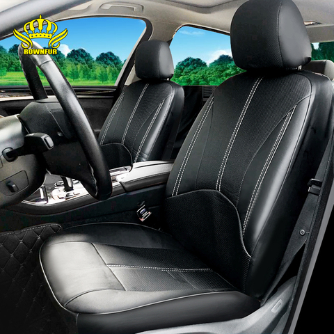 History Review On 1set New Car Seat Cover Pu Leather Material Made By The Covers Black Universal For Volvo Nissan Aliexpress Er - Universal Leather Bucket Seat Covers