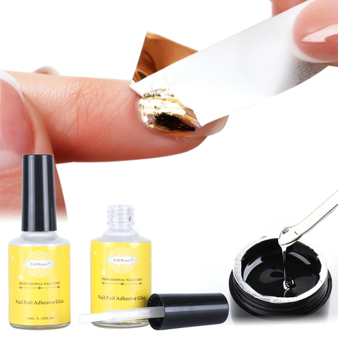 15ml Transfer Foil Gel Strong Nail Glue Sticky Adhesive Gel Nail Polish UV Lacquer Varnishes Decoration Manicure Tools GL1008-1 ► Photo 1/6