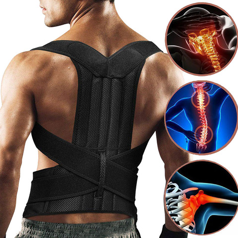 Spine Posture Corrector - Postural Fixer Shoulder Back Brace Posture  Correction 