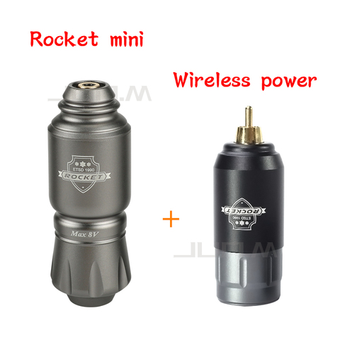 2022 New Tattoo Kit Rocket Mini Rotary Tattoo Machine Pen With Powerful Tattoo Power Supply Mini Wireless Tattoo Set ► Photo 1/6