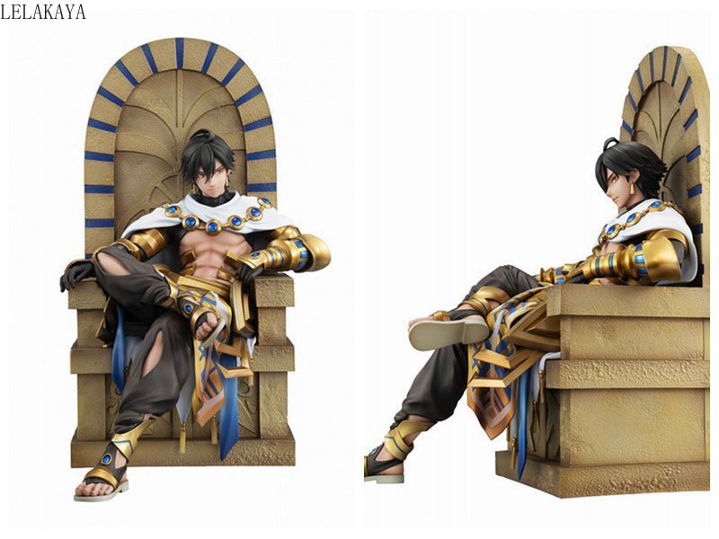 Buy Online Japan Anime Fate Prototype Fgo Fate Grand Order Ramesses Ii Ozymandias Sitting Statue Pvc Action Figure Model Toys Doll Lelakaya Alitools