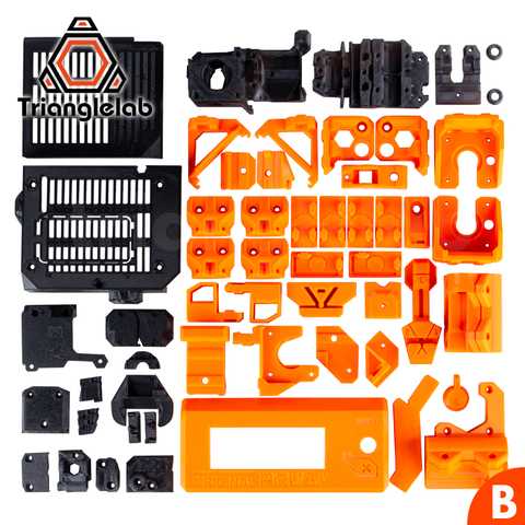 TriangleLAB PETG material full printed parts for DIY Prusa i3 MK3S bear upgrade 3D printer  NOT PLA  material ► Photo 1/2