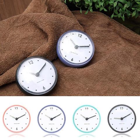 Bathroom Kitchen Waterproof Suction Cup Wall Clock Decor Shower Timer Decor Home Living Room Decor Kids Room Decor Clock ► Photo 1/6