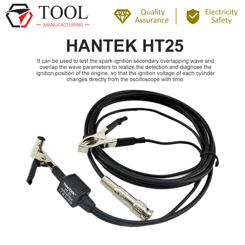 P80 Secondary HT25 Capacitive Auto Ignition Probe Decay of up to 10000:1 