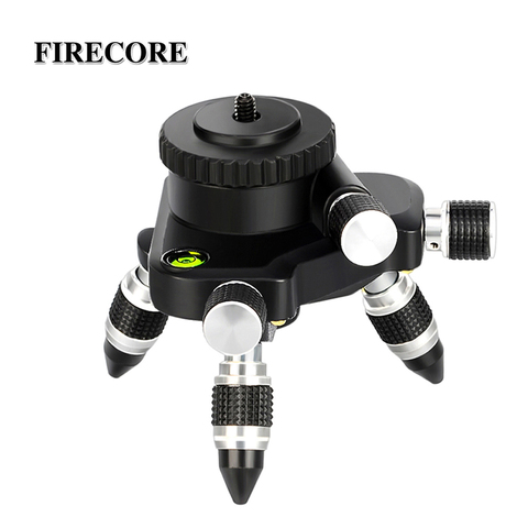 FIRECORE Laser Level Adjustable Rotation Metal Tripod Bracket/Base 1/4