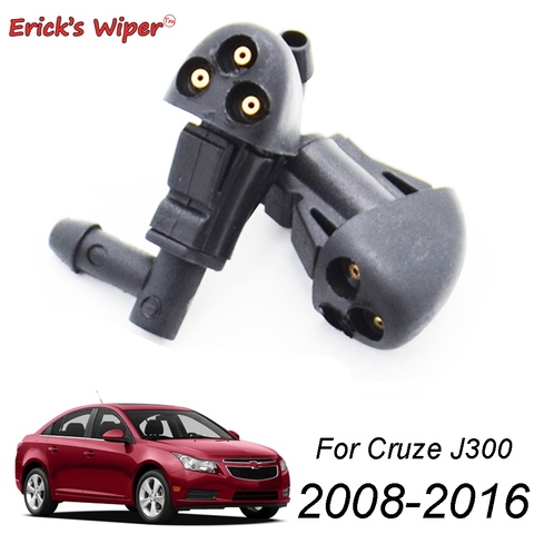 Erick's Wiper 2Pcs Front Windshield Wiper Washer Jet Nozzle For Chevrolet cruze MK1 2008 - 2012 ► Photo 1/6