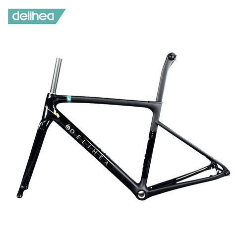 DELIHEA 2022 REST BOB Rim/Disk Brake New Super Light Carbon Road Frame Disc Frame BSA/BB30 Bike Frame XDB/DPD ► Photo 1/1