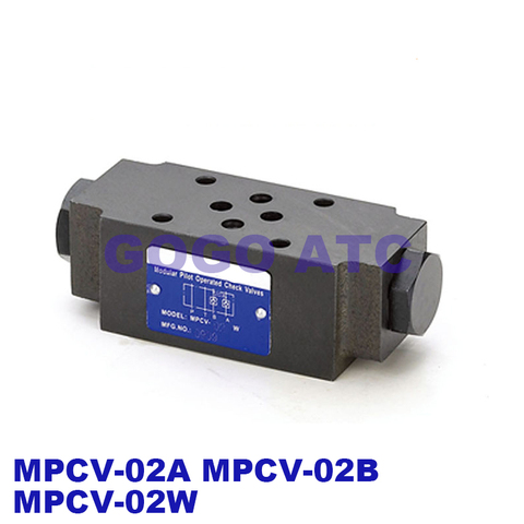 GOGOATC Superimposed hydraulic control check valve MPCV-02/-03/04/06 Hydraulic fitting pump Hydraulic solenoid valve ► Photo 1/5