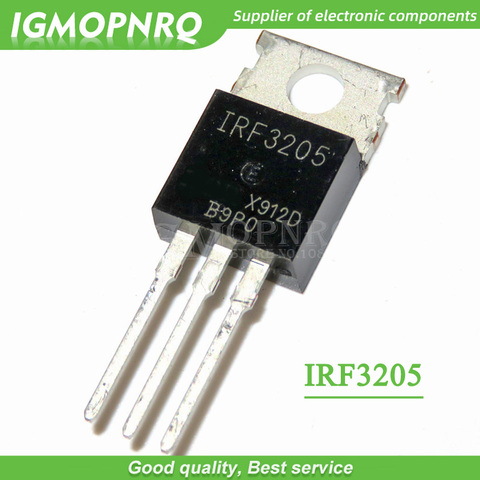 10pcs IRF3205 IRF3205PBF MOS-FET MOSFT 55V 98A 8mOhm 97.3nC TO-220 to220 new original ► Photo 1/1