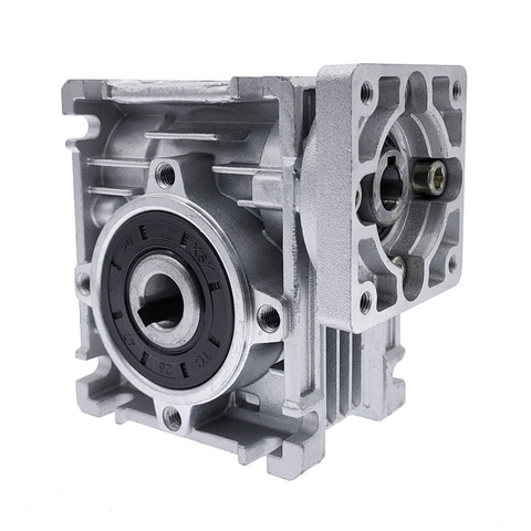 speed reducer worm DC motor gearbox RV030 14mm output 5:1-80:1 Worm Gearbox Speed Reducer for NEMA 23 Motor ► Photo 1/6