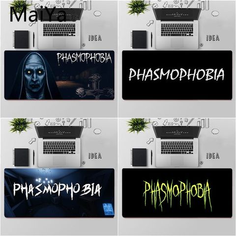 Maiya Top Quality Horror Phasmophobia gamer play mats Mousepad Free Shipping Large Mouse Pad Keyboards Mat ► Photo 1/6