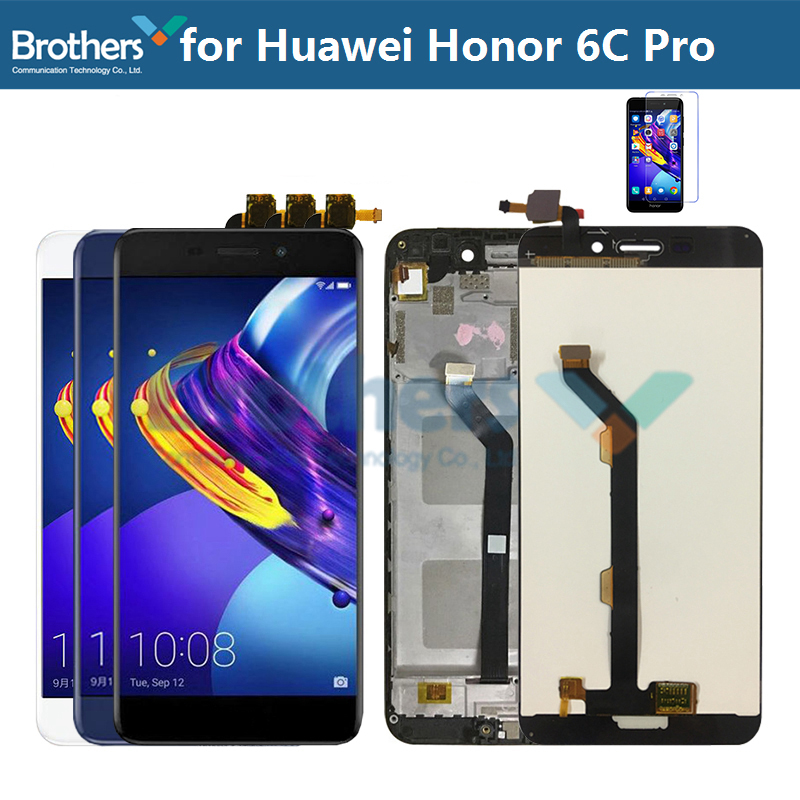 Price & Review on For Huawei Honor 6C Pro LCD Display Touch Screen Digitizer Assembly For Pro LCD JMM-L22 AL10 AL00 LCD NO LOGO | AliExpress Seller - Brothers