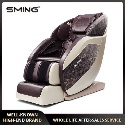 SMing 838L SL Track Full Body Automatic Kneading Massage Chair Soft 3D Manipulator Zero Gravity Electric Luxury Massage Chairs ► Photo 1/6