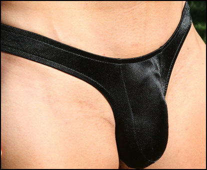2022 Private customized BOYTHOR Men's suit low-waist black triangle trunks tight swimming swimwear shorts bikini quick-drying ► Photo 1/6