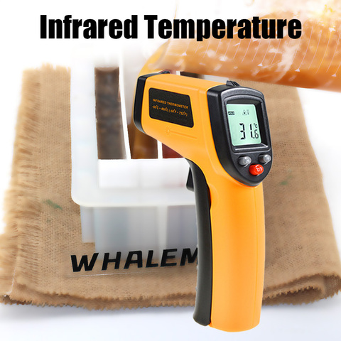 Infrared Measure Temperature Digital Screen For Handmade Soap Making Supplies Accurate Quick Electronic Measuring ► Photo 1/6