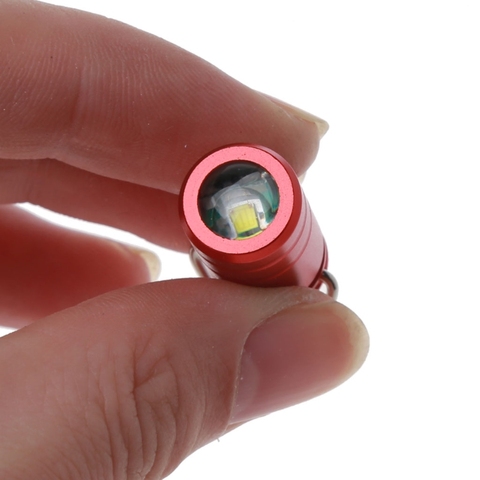 Protable Super Tiny Keychain Flashlight Smallest Bright Key Ring Light Torch LX9E ► Photo 1/6