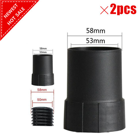 2P Industrial Vacuum cleaner host connector 53/58mm,Connect hose adapter and host For Thread hose 50mm/58mm,vacuum cleaner parts ► Photo 1/5