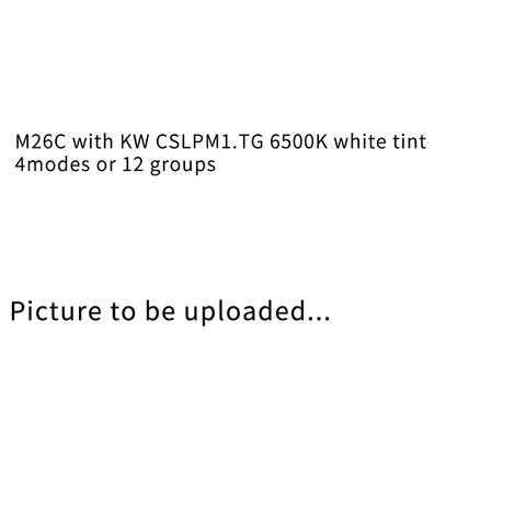 M26C with KW CSLPM1.TG 6500K white tint,4modes or 12 groups ► Photo 1/1