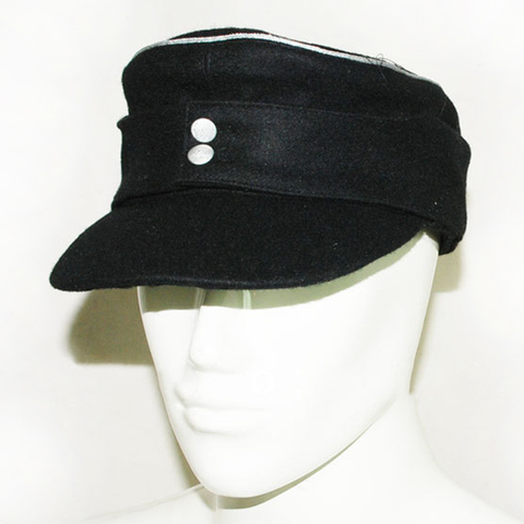 WWII WW2 GERMAN WH ELITE OFFICER M43 PANZER WOOL FIELD CAP HAT ► Photo 1/5