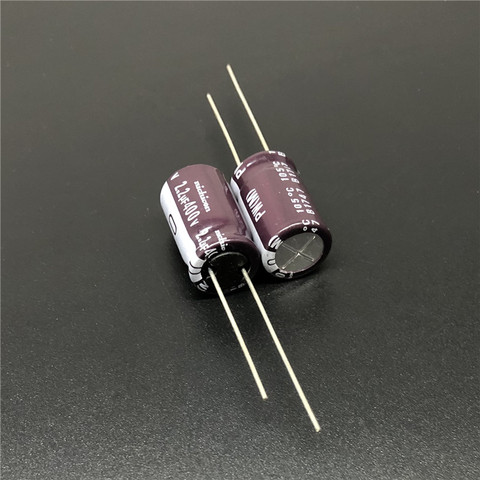 10pcs/100pcs 2.2uF 400V NICHICON PW Series 10x16mm Low Impedance Long Life 400V2.2uF Aluminum Electrolytic capacitor ► Photo 1/2