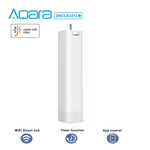 Smart Intelligent Electric Curtain Motor works with mijia Mihome,WiFi Direct Link Aqara A1 Curtain motor No Hub/Gateway required ► Photo 1/6