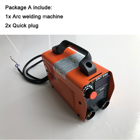 RU EU delivery 220V Compact Mini MMA Welder Inverter ARC Welding Machine Stick Welder ► Photo 1/4