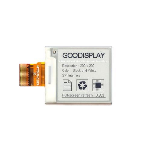 1.54 inch e-paper display high resolution 200x200 partial refresh GDEW0154M09 ► Photo 1/4