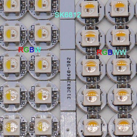 100pcs SK6812 LED Board Heatsink RGBW/RGBWW LED chips (10mm*3mm) SK6812 IC Built-in 5050 SMD RGB DC5V ► Photo 1/6