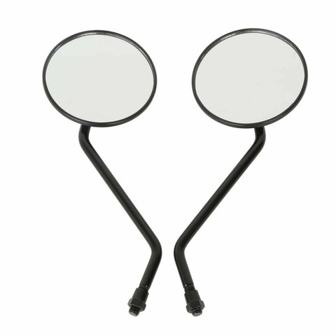 10mm Clockwise black Rear View Mirror For HONDA XR250 XR400 XR600 TLR200 XL100 XL80 XL80S MB5 CT110 CG125 ► Photo 1/6